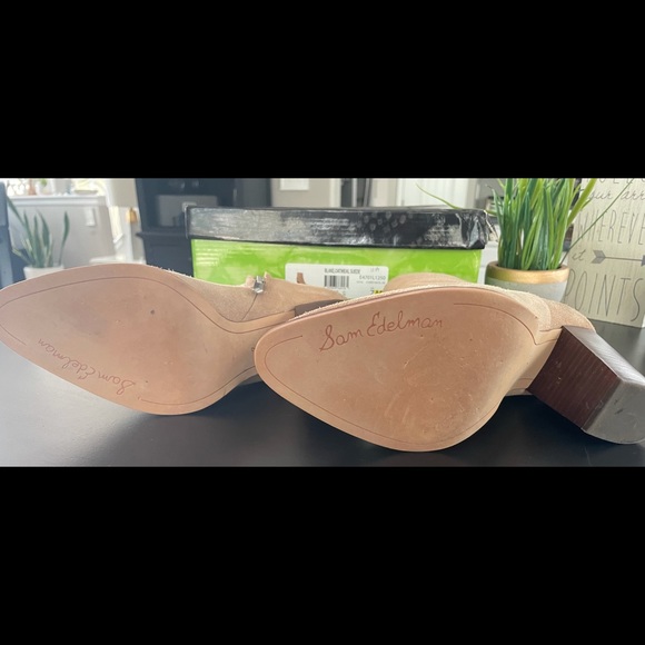 Sam Edelman Blake Oatmeal Ankle Booties - Picture 7 of 8